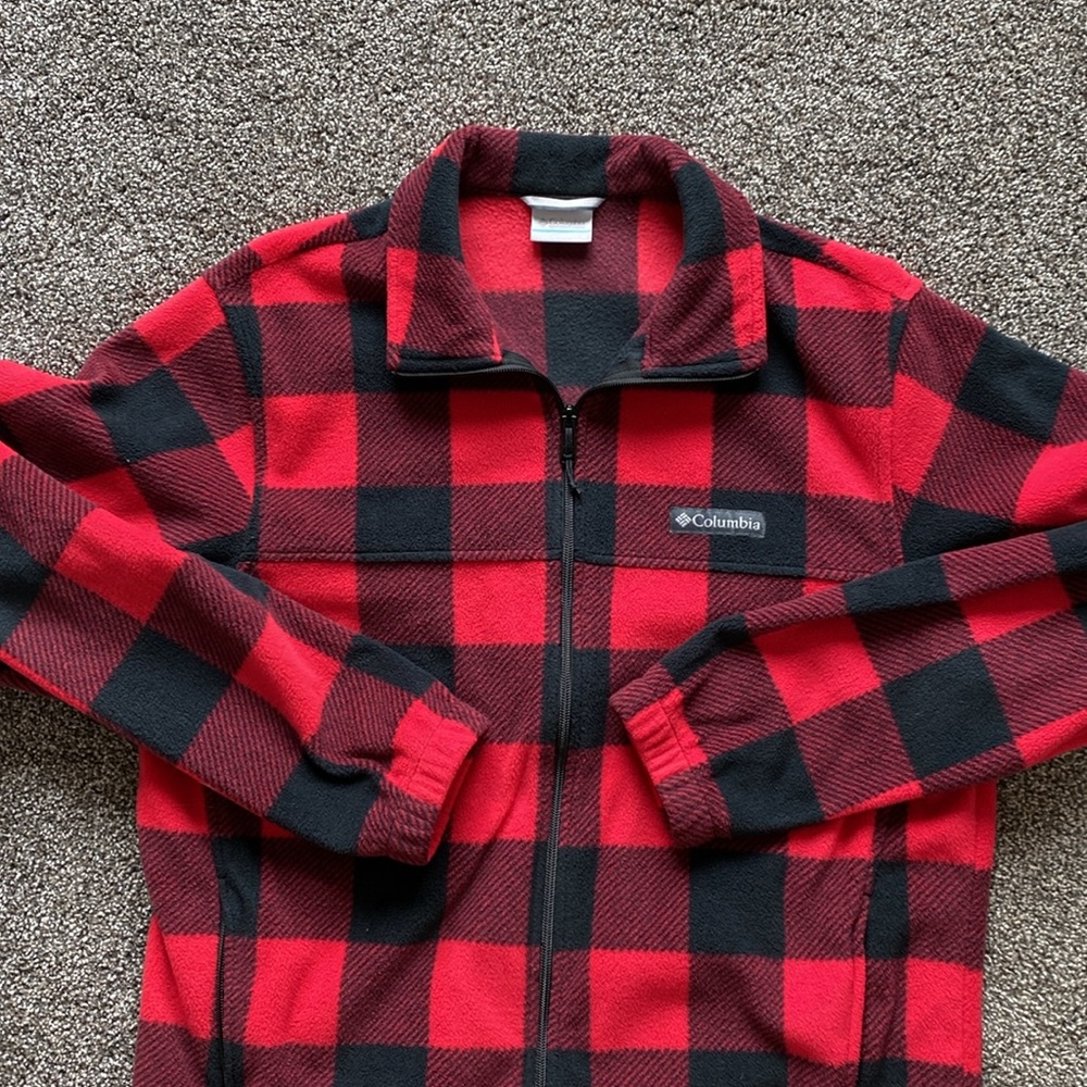 Columbia Steens Mountain Full Zip Fleece Jacket - Medium - Picture 4 of 11